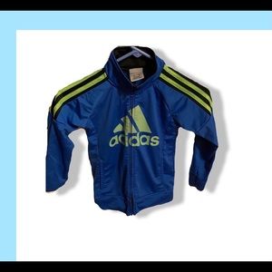 Adidas Blue Boys Track Jacket